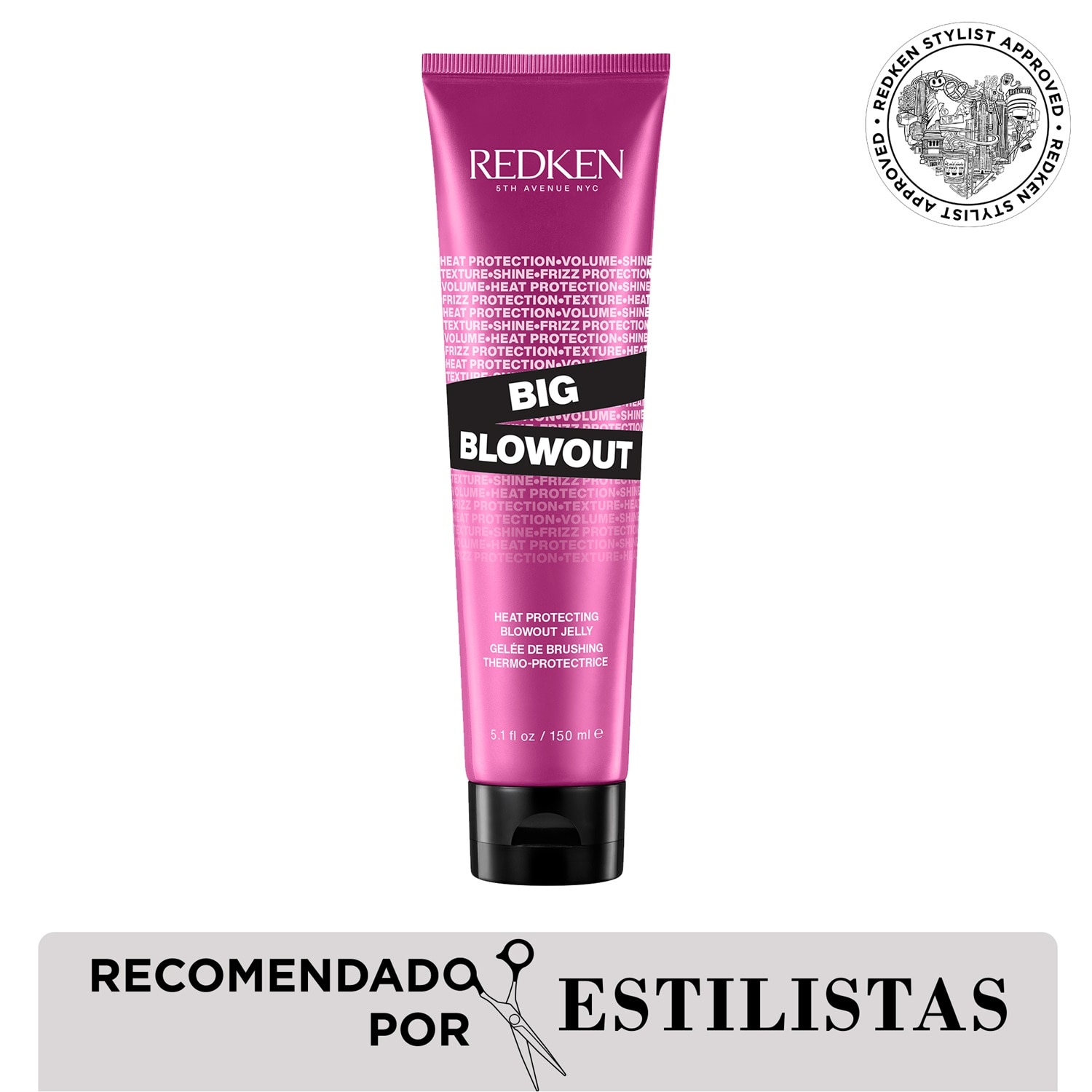 PROTECTOR TÉRMICO Y VOLUMINIZADOR REDKEN BIG BLOWOUT  PARA (PROTECTOR PARA CABELLO)